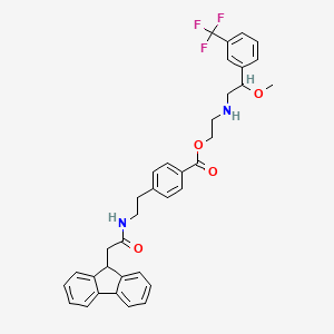 molecular formula C36H35F3N2O4 B1680370 S-15261 CAS No. 159978-02-6