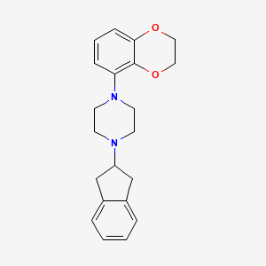 molecular formula C21H24N2O2 B1680371 S-15535 CAS No. 146998-34-7