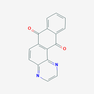 molecular formula C16H8N2O2 B1680397 Naphtho[2,3-f]quinoxaline-7,12-dione CAS No. 54490-26-5