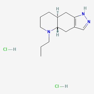 molecular formula C13H22ClN3 B1680404 (+)-Quinpirole hydrochloride CAS No. 73625-62-4