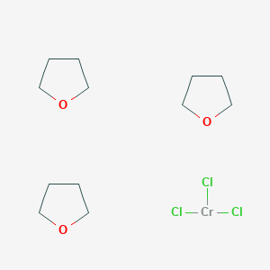 molecular formula C12H24Cl3CrO3 B168041 Oxolane;trichlorochromium CAS No. 10170-68-0