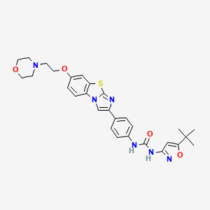 molecular formula C29H32N6O4S B1680412 Quizartinib CAS No. 950769-58-1