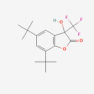 molecular formula C17H21F3O3 B1680417 rac-BHFF CAS No. 123557-91-5