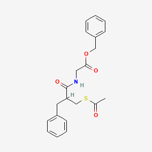 molecular formula C21H23NO4S B1680418 Racecadotril CAS No. 81110-73-8