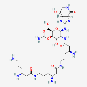 molecular formula C31H58N12O10 B1680425 Streptothricin D CAS No. 3776-37-2