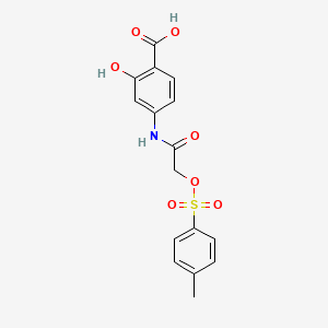 molecular formula C16H15NO7S B1680437 S 3I201 CAS No. 501919-59-1