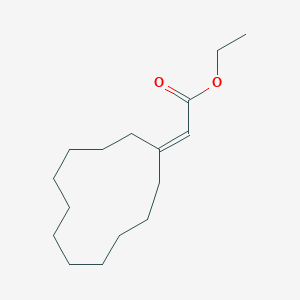 molecular formula C16H28O2 B168044 Ethyl cyclododecylideneacetate CAS No. 1903-26-0
