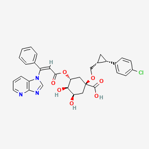 molecular formula C32H30ClN3O7 B1680445 S-4048 