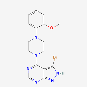 molecular formula C16H17BrN6O B1680452 S6K1-IN-DG2 