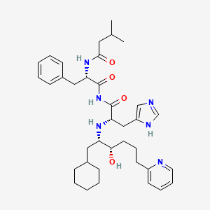molecular formula C37H52N6O4 B1680457 S 863390 CAS No. 130024-92-9