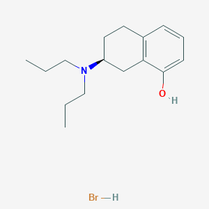 molecular formula C16H26BrNO B1680461 (-)-8-羟基-2-二丙基氨基四氢萘氢溴酸盐 CAS No. 78095-20-2