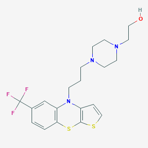 molecular formula C20H24F3N3OS2 B168047 Flutizenol CAS No. 10202-40-1