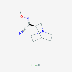 molecular formula C10H16ClN3O B1680472 Sabcomeline hydrochloride CAS No. 159912-58-0
