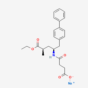 molecular formula C24H28NNaO5 B1680483 Sacubitril sodium CAS No. 149690-05-1