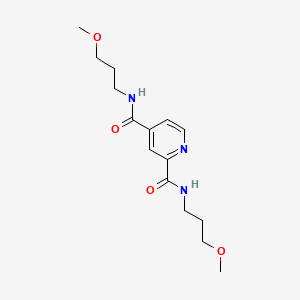 molecular formula C15H23N3O4 B1680488 Safironil CAS No. 134377-69-8