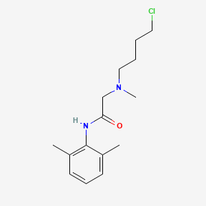 2-[4-chlorobutyl(methyl)amino]-N-(2,6-dimethylphenyl)acetamide