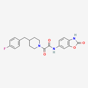 molecular formula C21H20FN3O4 B1680500 Radiprodil CAS No. 496054-87-6