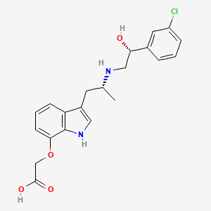 molecular formula C21H23ClN2O4 B1680501 Rafabegron CAS No. 244081-42-3