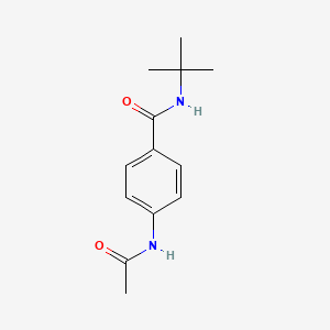 4-Acetamido-N-tert-butylbenzamide
