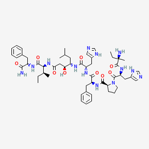 molecular formula C54H77N13O9 B1680512 Scrip CAS No. 94162-23-9