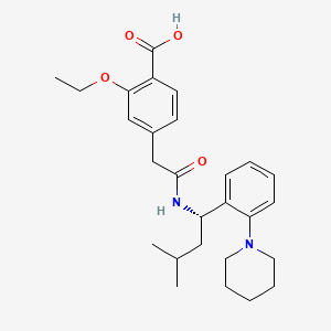 molecular formula C27H36N2O4 B1680517 Repaglinide CAS No. 135062-02-1