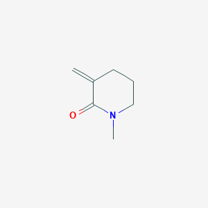 molecular formula C7H11NO B168052 1-Methyl-3-methylenepiperidin-2-one CAS No. 1690-73-9