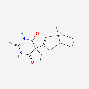 molecular formula C14H18N2O3 B1680523 Reposal CAS No. 3625-25-0