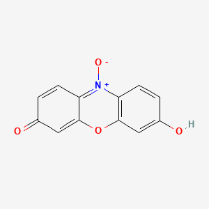 molecular formula C12H7NO4 B1680527 Resazurin CAS No. 550-82-3