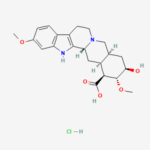molecular formula C22H29ClN2O5 B1680532 Reserpic acid hydrochloride CAS No. 1910-70-9