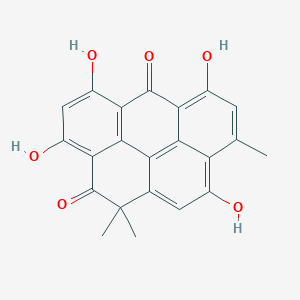 molecular formula C22H16O6 B1680536 Resistomycin CAS No. 20004-62-0