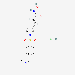 molecular formula C16H20ClN3O4S B1680539 Resminostat (hydrochloride) CAS No. 1187075-34-8