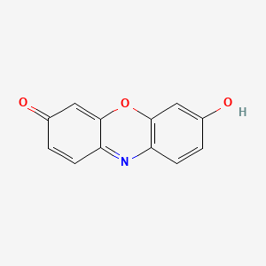 molecular formula C12H7NO3 B1680543 Resorufin CAS No. 635-78-9