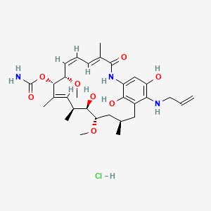 molecular formula C31H46ClN3O8 B1680547 Retaspimycin Hydrochloride CAS No. 857402-63-2