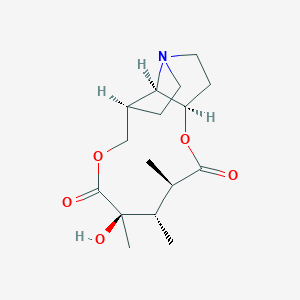 molecular formula C16H25NO5 B1680560 Retusine CAS No. 480-86-4
