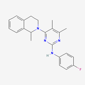 molecular formula C22H23FN4 B1680565 Revaprazan CAS No. 199463-33-7