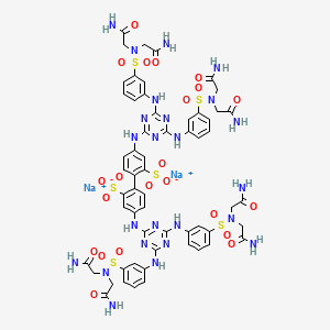 molecular formula C58H60N24Na2O22S6 B1680575 Unii-FR2W015BG1 CAS No. 197366-24-8