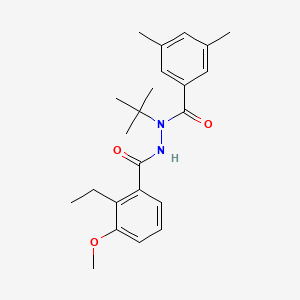molecular formula C23H30N2O3 B1680576 RheoSwitch ligand 1 CAS No. 162326-49-0