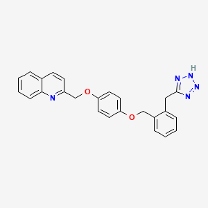 molecular formula C25H21N5O2 B1680577 RG-12525 CAS No. 120128-20-3