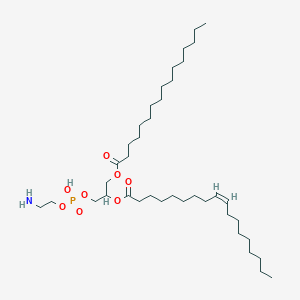 molecular formula C39H76NO8P B168058 1-Palmitoyl-2-oleoylphosphatidylethanolamine CAS No. 10015-88-0