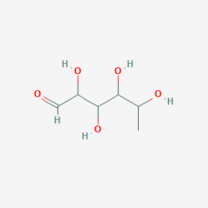 molecular formula C6H12O5 B1680583 (2R,3R,4S,5S)-2,3,4,5-tetrahydroxyhexanal CAS No. 3615-41-6