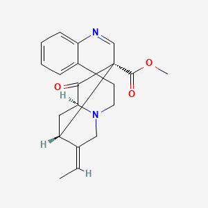 molecular formula C21H22N2O3 B1680585 Rhazimine CAS No. 93772-08-8