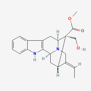 molecular formula C21H24N2O3 B1680586 Rhazin CAS No. 639-36-1
