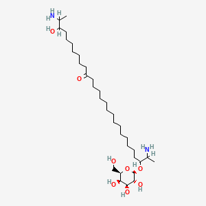 molecular formula C34H68N2O8 B1680591 Rhizochaline CAS No. 125342-59-8