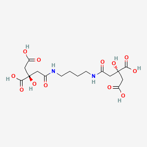 molecular formula C16H24N2O12 B1680593 Rhizoferrin CAS No. 138846-62-5