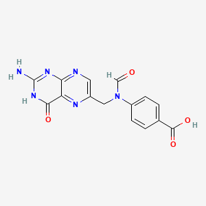 molecular formula C15H12N6O4 B1680597 Rhizopterin CAS No. 119-20-0