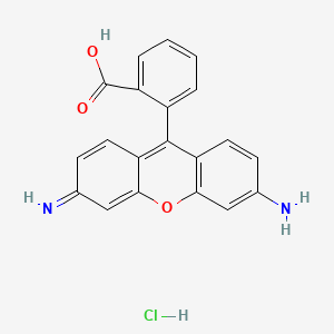 2-(6-Amino-3-imino-3H-xanthen-9-yl)benzoic acid hydrochloride