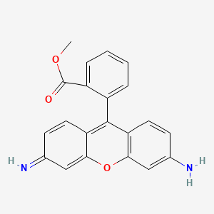 molecular formula C21H16N2O3 B1680602 Rhodamine 123 free base CAS No. 104114-27-4