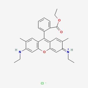 molecular formula C28H31ClN2O3 B1680603 Rhodamine 6G CAS No. 989-38-8