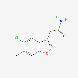 molecular formula C11H10ClNO2 B1680605 Rhodblock 3 CAS No. 879564-86-0