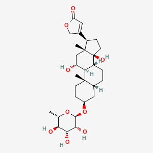 molecular formula C29H44O9 B1680607 Rhodexin A CAS No. 545-49-3